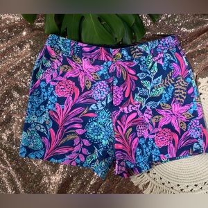 Gretchen Shorts in Aegean Navy Calypso Coast size 10